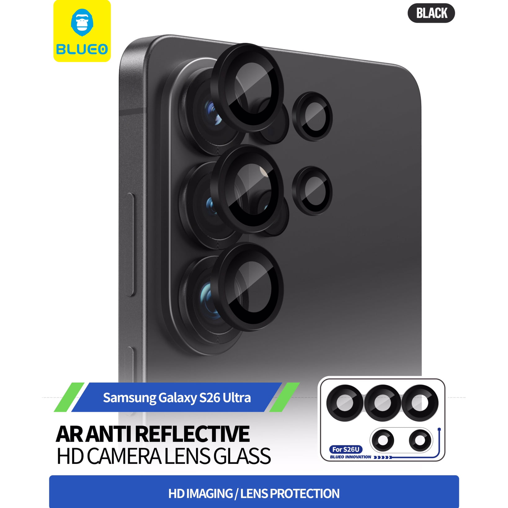 رینگ محافظ لنز بلو Blueo Protector Lens Glass Samsung